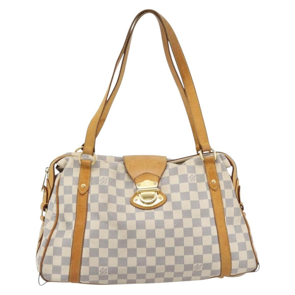 LOUIS VUITTON Damier Azur Stresa PM Tote Bag M51188 LV Auth 182197