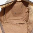 GUCCI GG Supreme Web Sherry Line Hand Bag PVC Beige Gold 39 02 007 Auth 182206-19