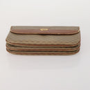 GUCCI GG Supreme Clutch Bag PVC 2 Set Beige Auth 182208-6