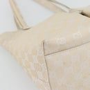 GUCCI GG Canvas Tote Bag Ivory 002 1076 2684 Auth 182212-14