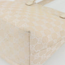 GUCCI GG Canvas Tote Bag Ivory 002 1076 2684 Auth 182212-15