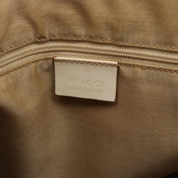 GUCCI GG Canvas Tote Bag Ivory 002 1076 2684 Auth 182212