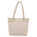 GUCCI GG Canvas Tote Bag Ivory 002 1076 2684 Auth 182212-2