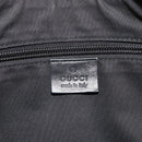 GUCCI GG Crystal Schoudertas Gecoat Canvas Zwart Goud 181092 Auth 182213-20