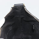 GUCCI GG Crystal Schoudertas Gecoat Canvas Zwart Goud 181092 Auth 182213-22