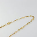 Christian Dior Chain Shoulder Bag Leather Pink Gold Auth 182225A-8