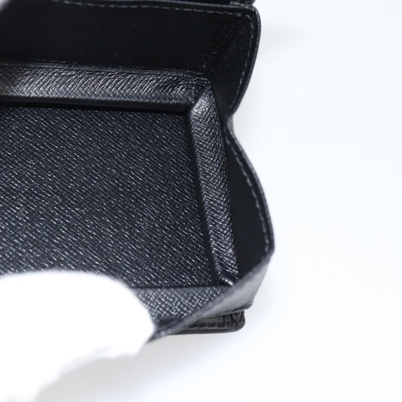LOUIS VUITTON Epi Porte Monnaie Boite Münzbörse Schwarz M63692 LV Auth 182240V