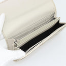GUCCI GG Canvas Guccissima Lovely Heart Wallet Leather Ivory 251861 Auth 182242V-8