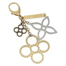 LOUIS VUITTON Bijou Sac Tapage Charm metaal Goud Zilver M65722 LV Auth 182244A-1