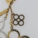 LOUIS VUITTON Bijou Sac Tapage Charm metaal Goud Zilver M65722 LV Auth 182244A-11