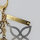 LOUIS VUITTON Bijou Sac Tapage Charm metaal Goud Zilver M65722 LV Auth 182244A-5