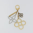 LOUIS VUITTON Bijou Sac Tapage Charm metaal Goud Zilver M65722 LV Auth 182244A-8