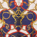 HERMES Carré 90 Tuch „L'INSTRVCTION DV ROY“ Seide Marineblau Orig. 182258-6