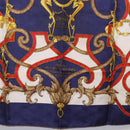HERMES Carré 90 Tuch „L'INSTRVCTION DV ROY“ Seide Marineblau Orig. 182258-9