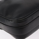 GUCCI Web Sherry Line Umhängetasche Leder Schwarz Gold Original 182260-13