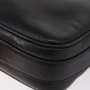 GUCCI Web Sherry Line Umhängetasche Leder Schwarz Gold Original 182260-14