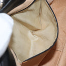 GUCCI Web Sherry Line Umhängetasche Leder Schwarz Gold Original 182260-22