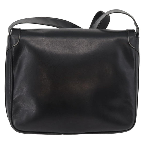 GUCCI Web Sherry Line Umhängetasche Leder Schwarz Gold Original 182260