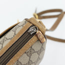 GUCCI GG Supreme Web Sherry Line Bag PVC Beige Gold 89 02 032 Auth 182261-15