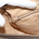 GUCCI GG Supreme Web Sherry Line Bag PVC Beige Gold 89 02 032 Auth 182261-20