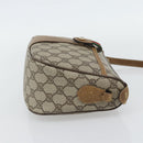 GUCCI GG Supreme Web Sherry Line Bag PVC Beige Gold 89 02 032 Auth 182261-5
