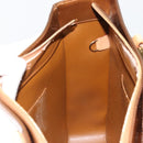 LOUIS VUITTON Monogram Vernis Columbus Tragetasche Bronze M91134 LV Auth 182266-20