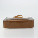 LOUIS VUITTON Monogram Vernis Columbus Tragetasche Bronze M91134 LV Auth 182266-9