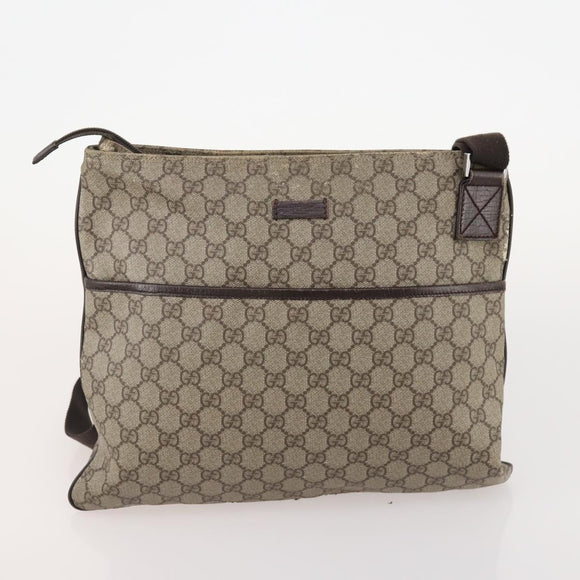 GUCCI GG Supreme GG Canvas Web Sherry Line Tasche Nylon 5er Set Beige Auth 182268