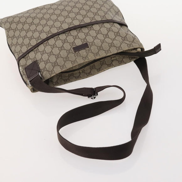 GUCCI GG Supreme GG Canvas Web Sherry Line Tasche Nylon 5er Set Beige Auth 182268