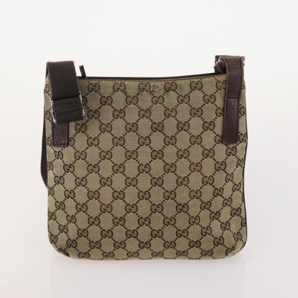 GUCCI GG Supreme GG Canvas Web Sherry Line Tasche Nylon 5er Set Beige Auth 182268