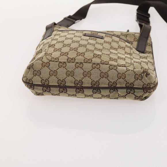 GUCCI GG Supreme GG Canvas Web Sherry Line Tasche Nylon 5er Set Beige Auth 182268