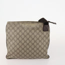 GUCCI GG Supreme GG Canvas Web Sherry Line Tasche Nylon 5er Set Beige Auth 182268-8