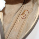 GUCCI GG Supreme Web Sherry Line Shoulder Bag PVC 4 Set Beige Gold Auth 182269-28