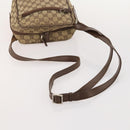 GUCCI GG Canvas Web Sherry Line Shoulder Bag 4 Set Beige Red Auth 182270-17