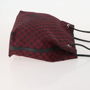 GUCCI GG Canvas Web Sherry Line Shoulder Bag 4 Set Beige Red Auth 182270-4