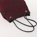 GUCCI GG Canvas Web Sherry Line Shoulder Bag 4 Set Beige Red Auth 182270-5