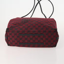 GUCCI GG Canvas Web Sherry Line Shoulder Bag 4 Set Beige Red Auth 182270-6