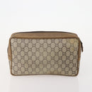 GUCCI GG Plus Supreme Web Sherry Line Bag Leather PVC Nylon 6 Set Auth 182271-7