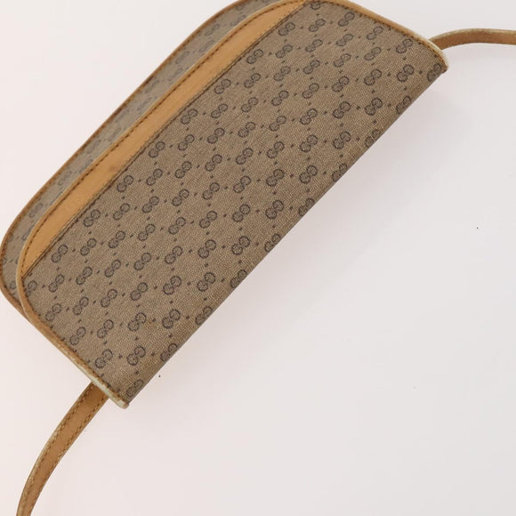 GUCCI GG Supreme Micro GG Supreme Web Sherry Line Bag PVC 3 Set Auth 182272