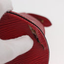 LOUIS VUITTON Epi Saint Jacques Shopping Shoulder Bag Red M52277 LV Auth 182290-10