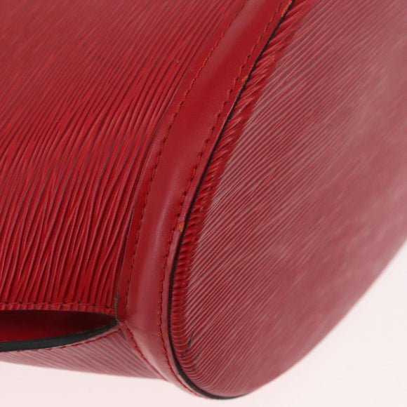 LOUIS VUITTON Epi Saint Jacques Shopping Shoulder Bag Red M52277 LV Auth 182290