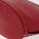 LOUIS VUITTON Epi Saint Jacques Shopping Shoulder Bag Red M52277 LV Auth 182290-14