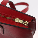 LOUIS VUITTON Epi Saint Jacques Shopping Shoulder Bag Red M52277 LV Auth 182290-15