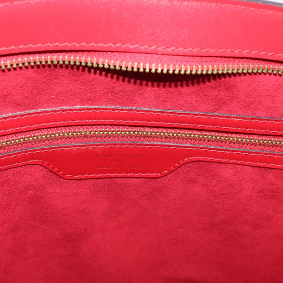 LOUIS VUITTON Epi Saint Jacques Shopping Shoulder Bag Red M52277 LV Auth 182290