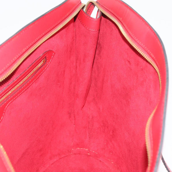 LOUIS VUITTON Epi Saint Jacques Shopping Shoulder Bag Red M52277 LV Auth 182290