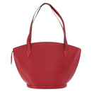 LOUIS VUITTON Epi Saint Jacques Shopping Shoulder Bag Red M52277 LV Auth 182290-3