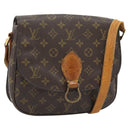 LOUIS VUITTON Monogram Saint Cloud GM Shoulder Bag M51242 LV Auth 182291-1