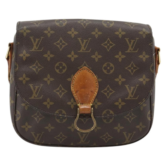 LOUIS VUITTON Monogram Saint Cloud GM Shoulder Bag M51242 LV Auth 182291