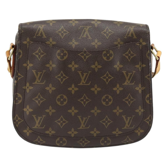 LOUIS VUITTON Monogram Saint Cloud GM Shoulder Bag M51242 LV Auth 182291