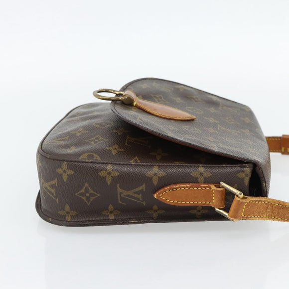 LOUIS VUITTON Monogram Saint Cloud GM Shoulder Bag M51242 LV Auth 182291